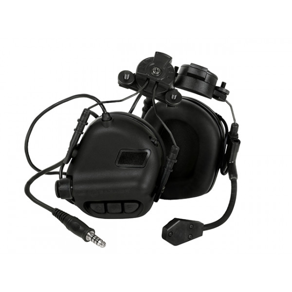 M32H Electronic Communication Hearing Protector for EXF Helmets - BK